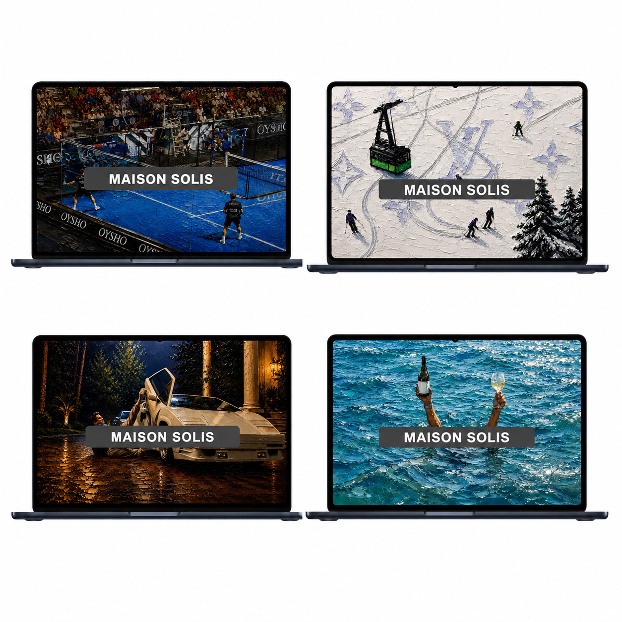 4 collection pack ( +60 Wallpapers )